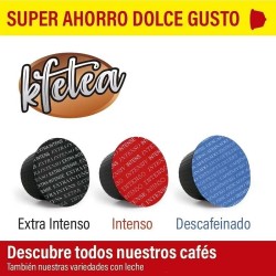 Pack Degustación Café Kfetea para Dolce Gusto: 3 Sabores