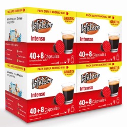 Café Intenso Kfetea - 4 Cajas de 48 Cápsulas