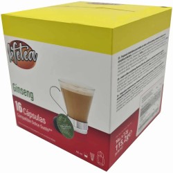 Ginseng Kfetea: Pack de 3 cajas de 16 Cápsulas Compatibles Dolce Gusto